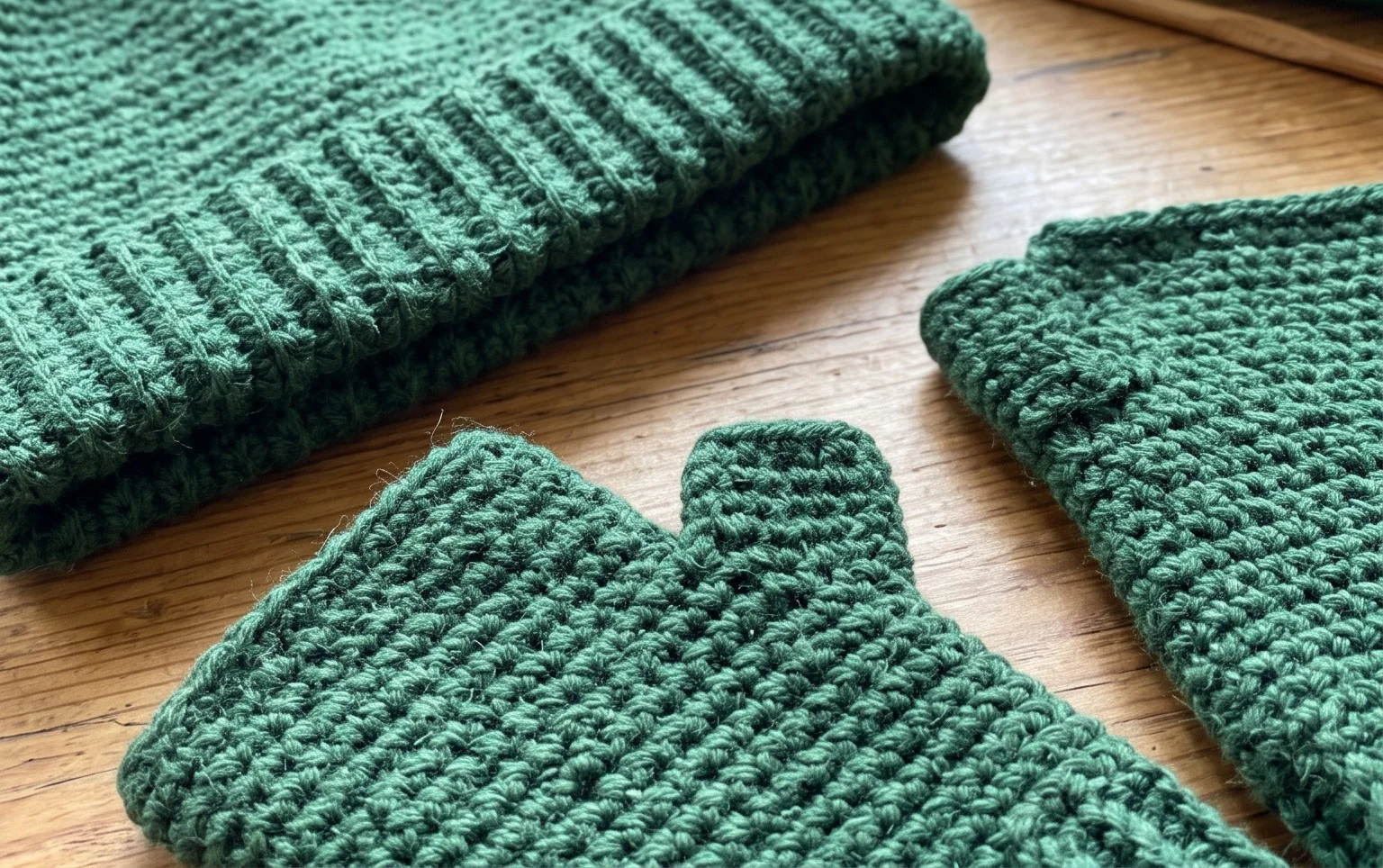 Crochet Fingerless Gloves & Beanie Set | Free Pattern & Tutorial
