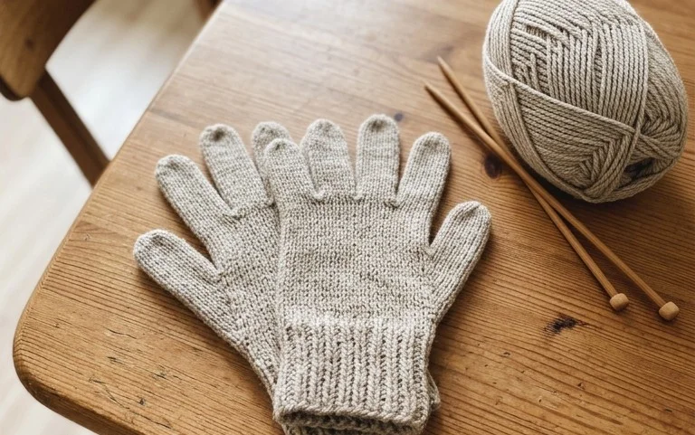 Wollhandschuhe häkeln: Einfache Schritt für Schritt Anleitung