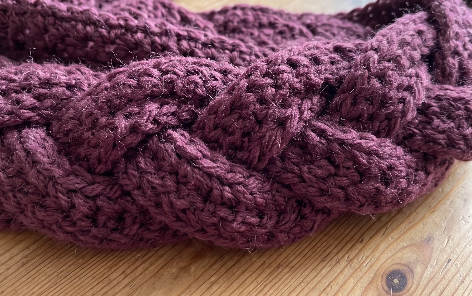 Crochet Braided Scarf Free Patterns