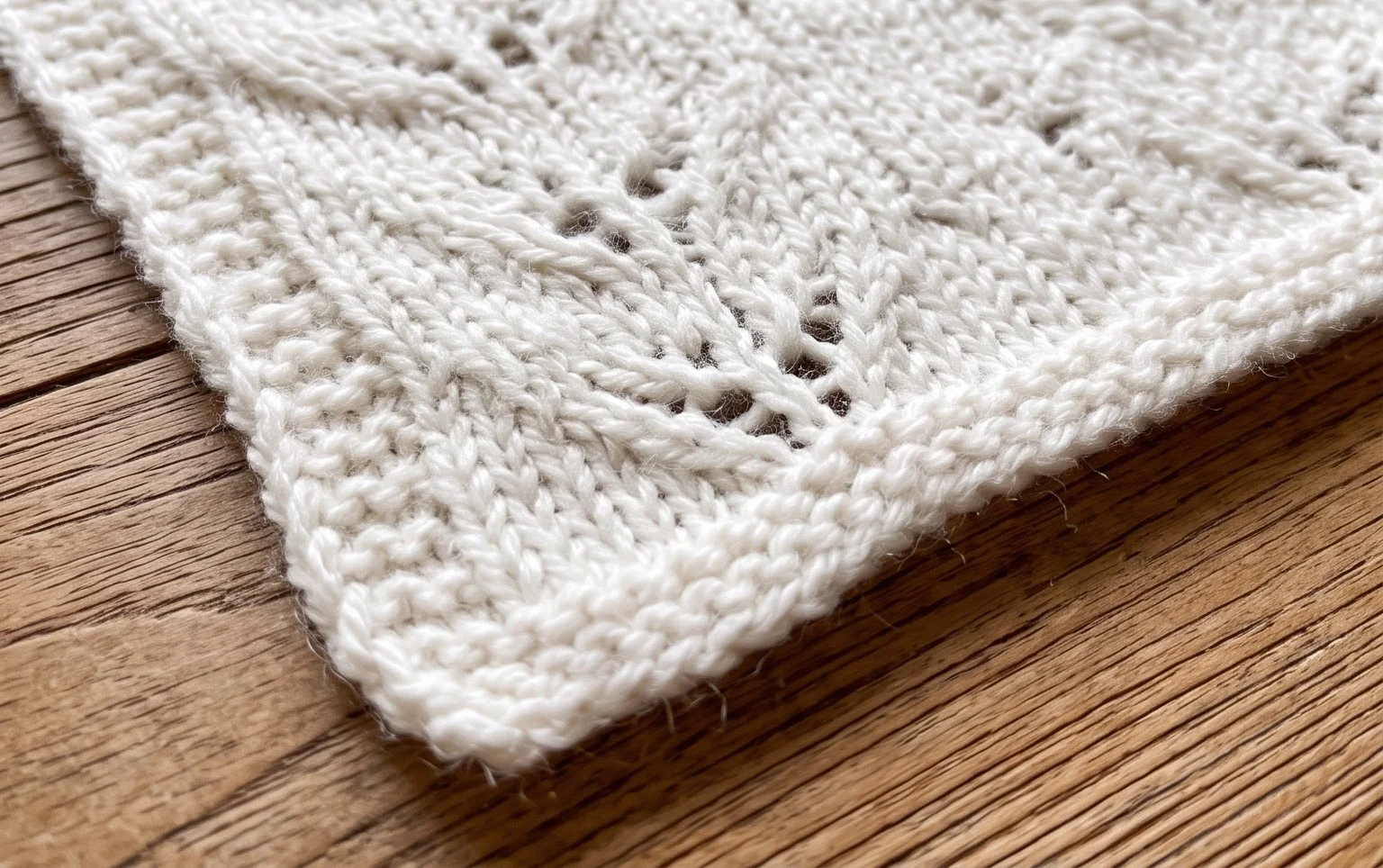 Leaf Knitting Stitch You Can Learn Easily