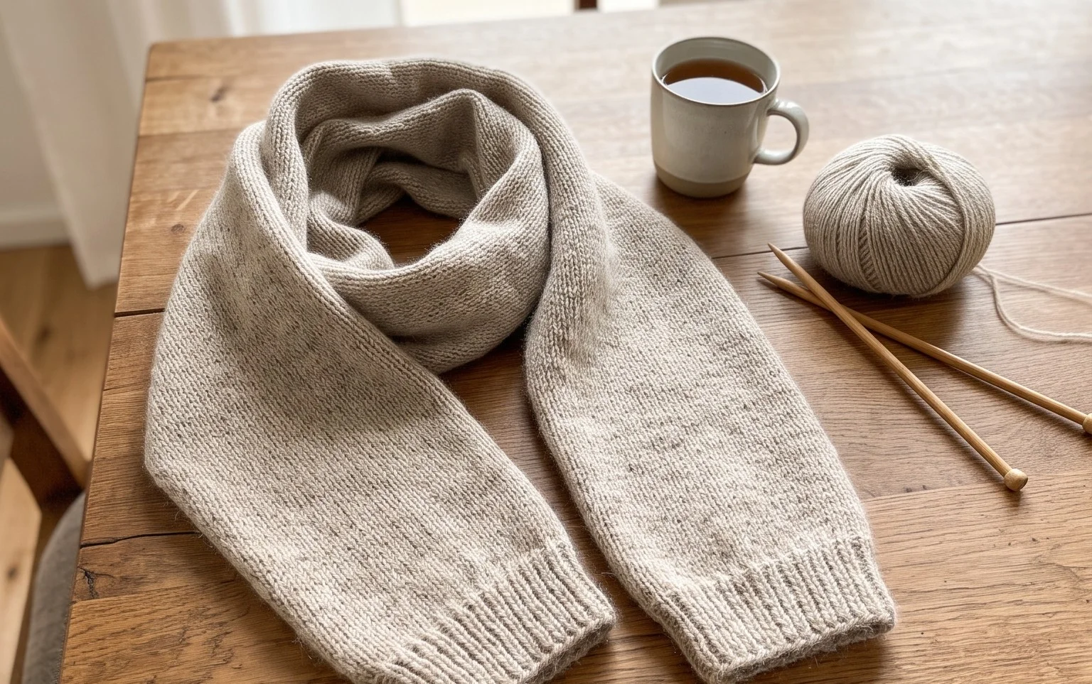 Wrap Me Up Sweater Scarf: Einfache Anleitung zum Häkeln